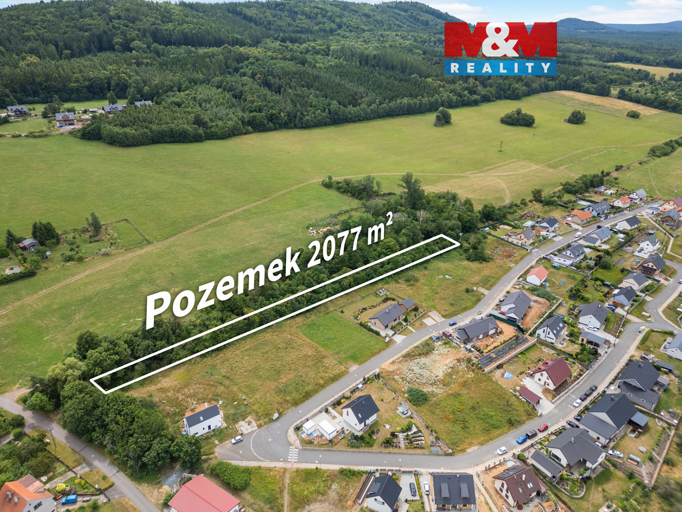 Prodej pozemku 2 077 m²