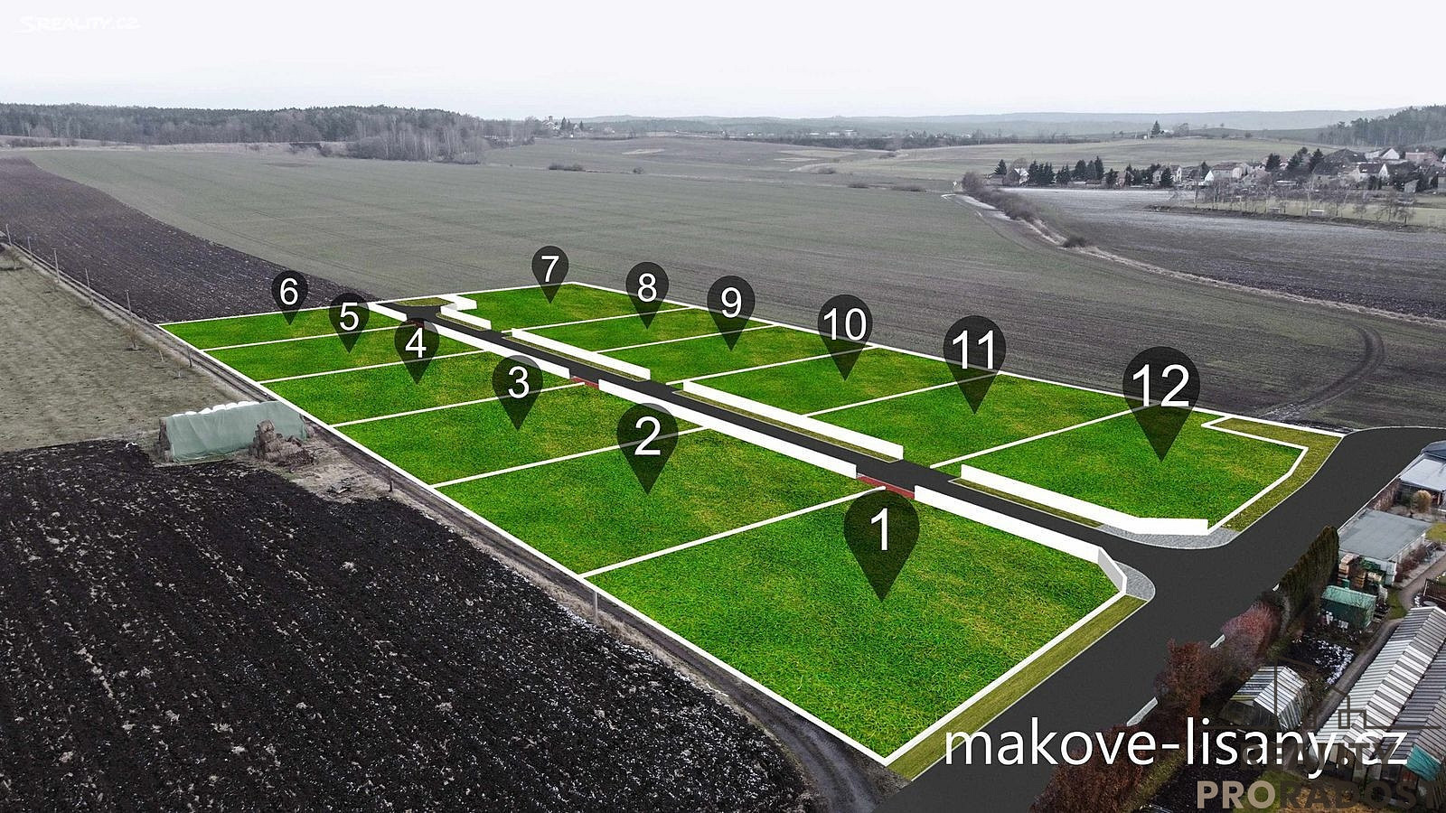 Prodej stavebního pozemku 1 002 m² – fotografie 4
