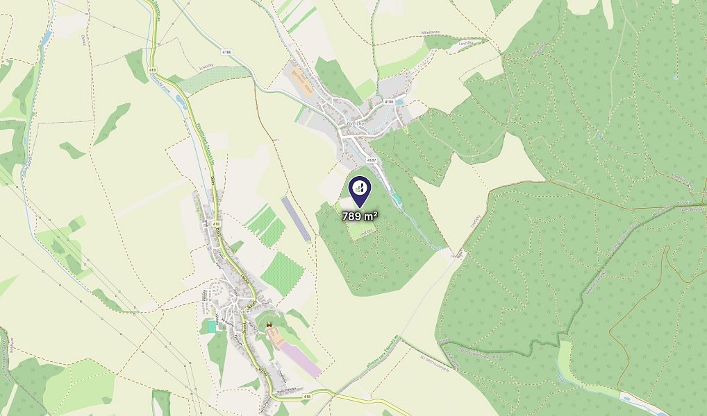 Prodej louky 789 m², Lovčičky – náhled fotky 3