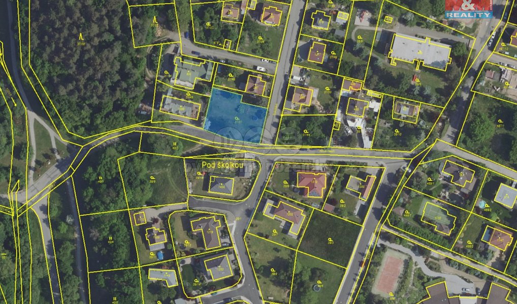 Prodej stavebního pozemku 1 043 m², Velké Popovice – náhled fotky 14
