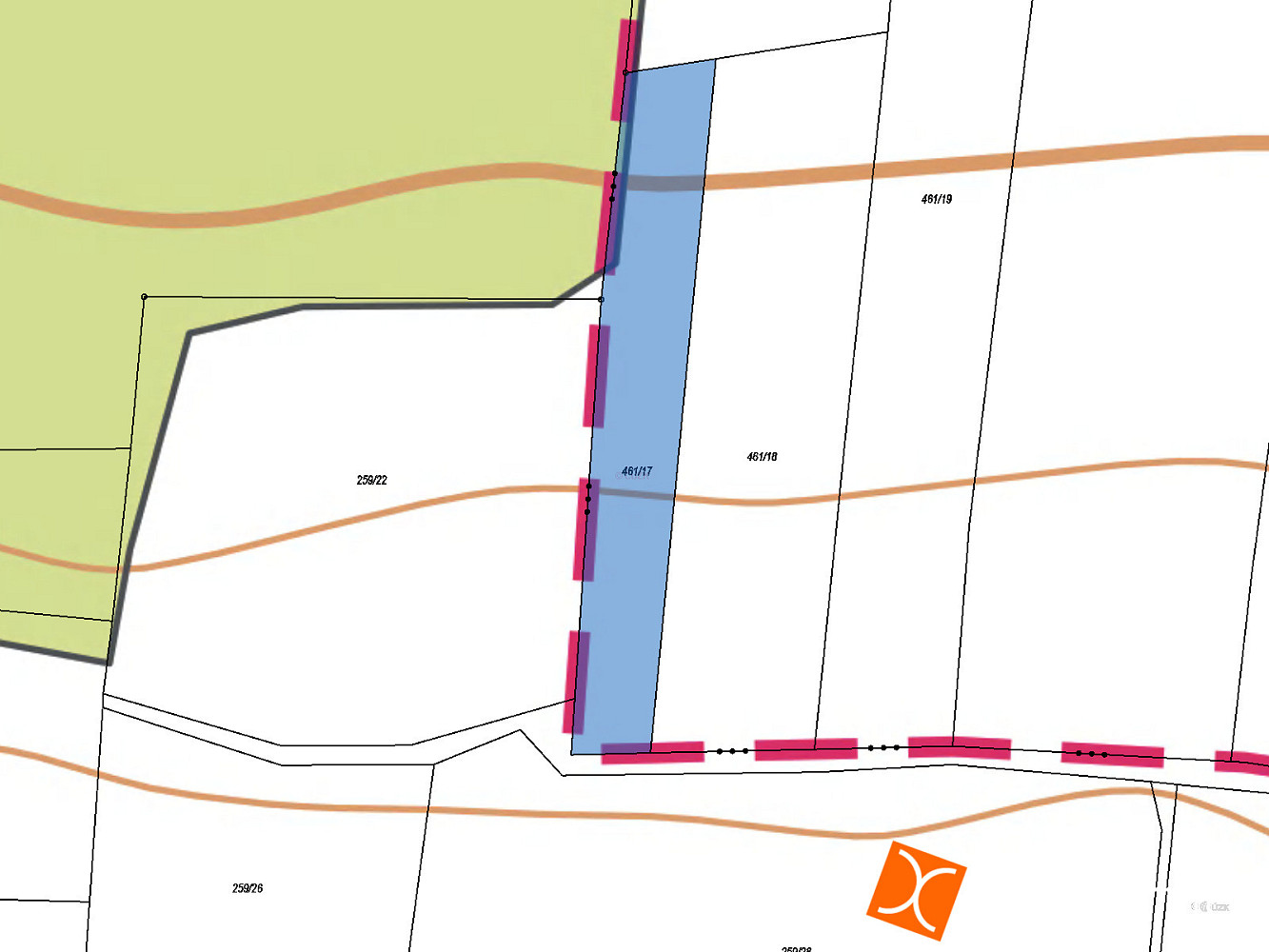 Prodej pole 253 m² – fotografie 3