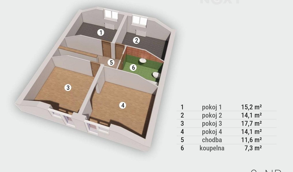 Prodej domu 180 m² s pozemkem 882 m², Býšť – náhled fotky 16