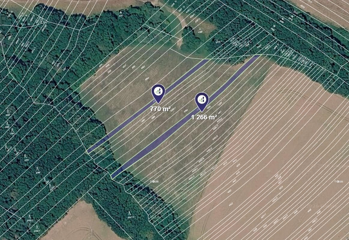 Prodej pole 2 036 m²