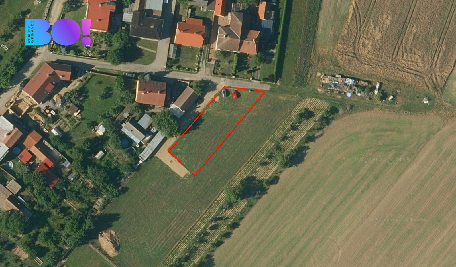 Prodej stavebního pozemku 722 m²