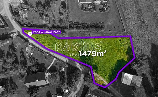 Prodej stavebního pozemku 1 479 m², Vigantice, okres Vsetín