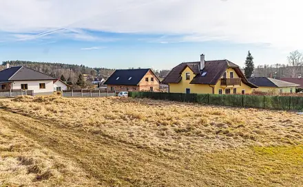Prodej stavebního pozemku 1 039 m², Okrouhlá Radouň