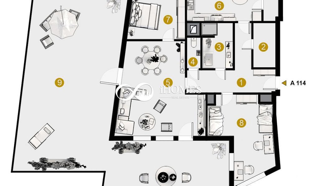 Prodej bytu 3+1 103 m², Praha – náhled fotky 3
