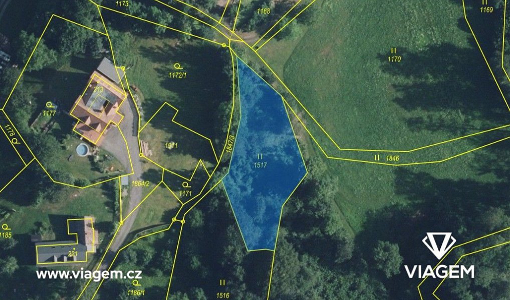 Prodej stavebního pozemku 928 m², Budislav – náhled fotky 3