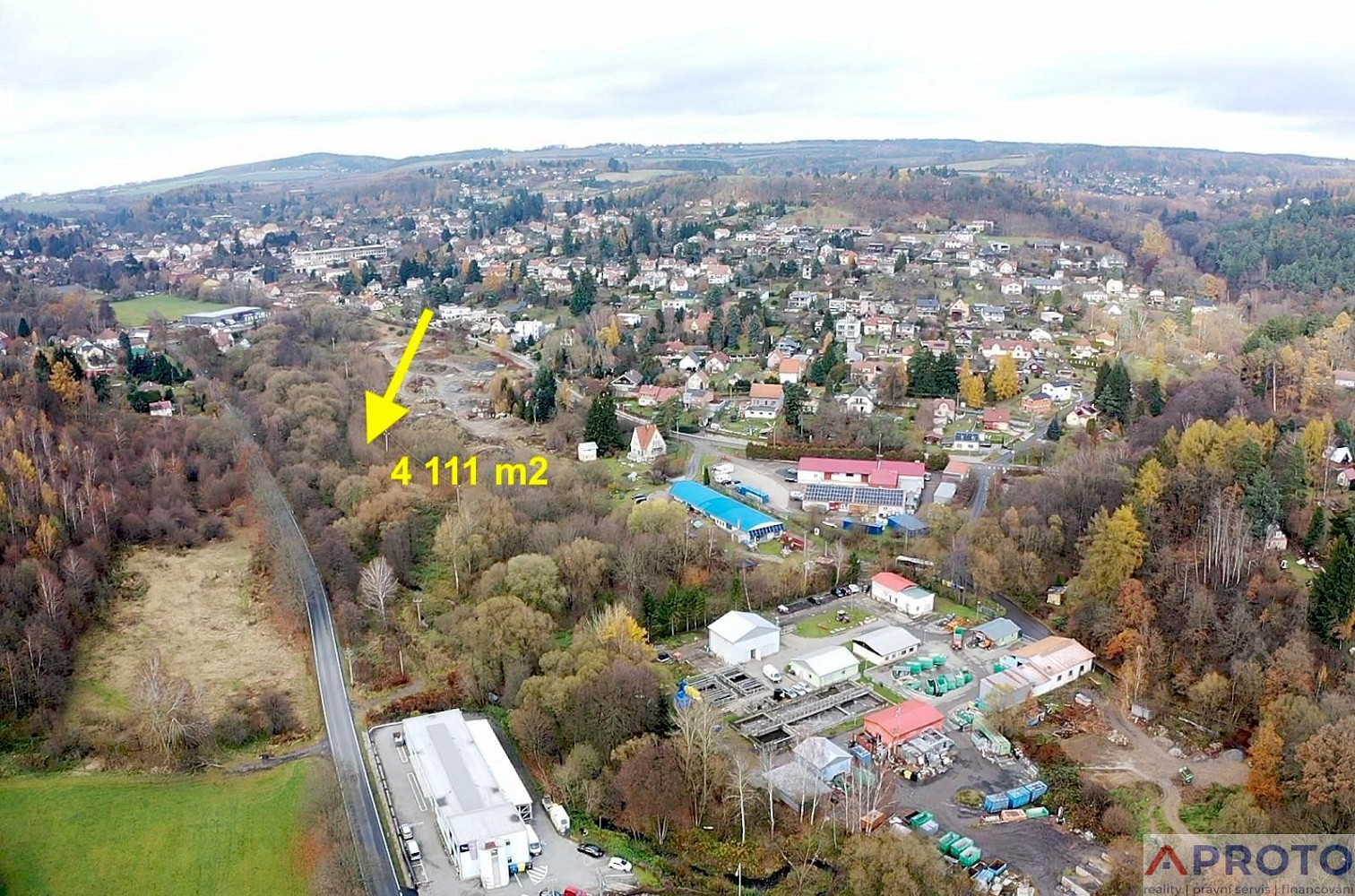 Prodej pozemku 4 111 m²