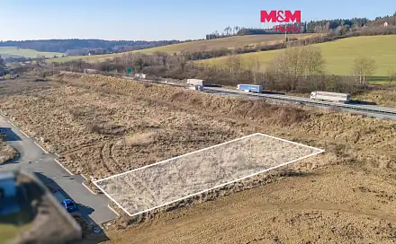 Prodej stavebního pozemku 822 m², Mýto, okres Rokycany