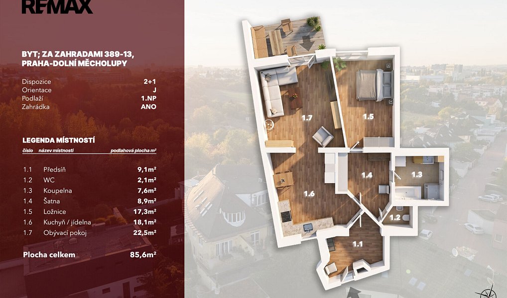 Prodej bytu 2+1 86 m², Praha – náhled fotky 5