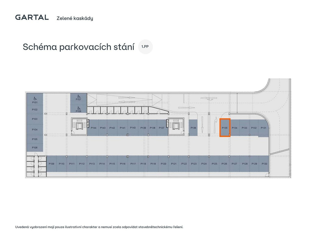 Ihned k dispozici. Prodej krytého parkovacího stání na Praze 9 – fotografie 4