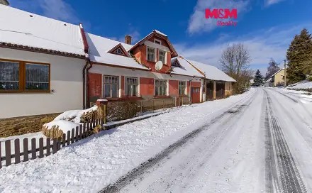 Prodej domu 226 m² s pozemkem 173 m², Velké Tresné, okres Žďár nad Sázavou