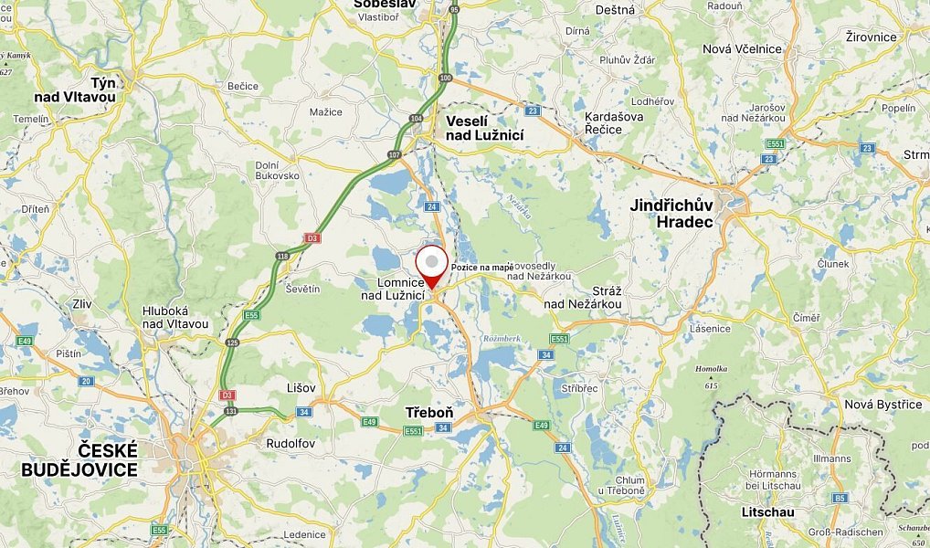 Prodej pole 16 506 m², Lomnice nad Lužnicí – náhled fotky 8