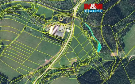 Prodej lesa 640 m², Stárkov, okres Náchod