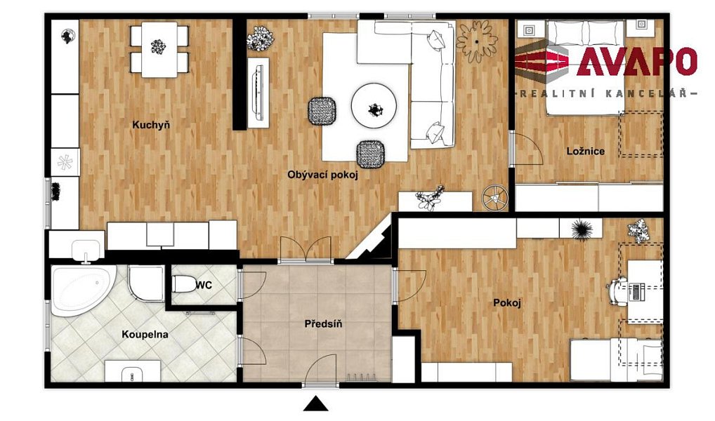 Pronájem bytu 3+1 97 m², Opava – náhled fotky 15