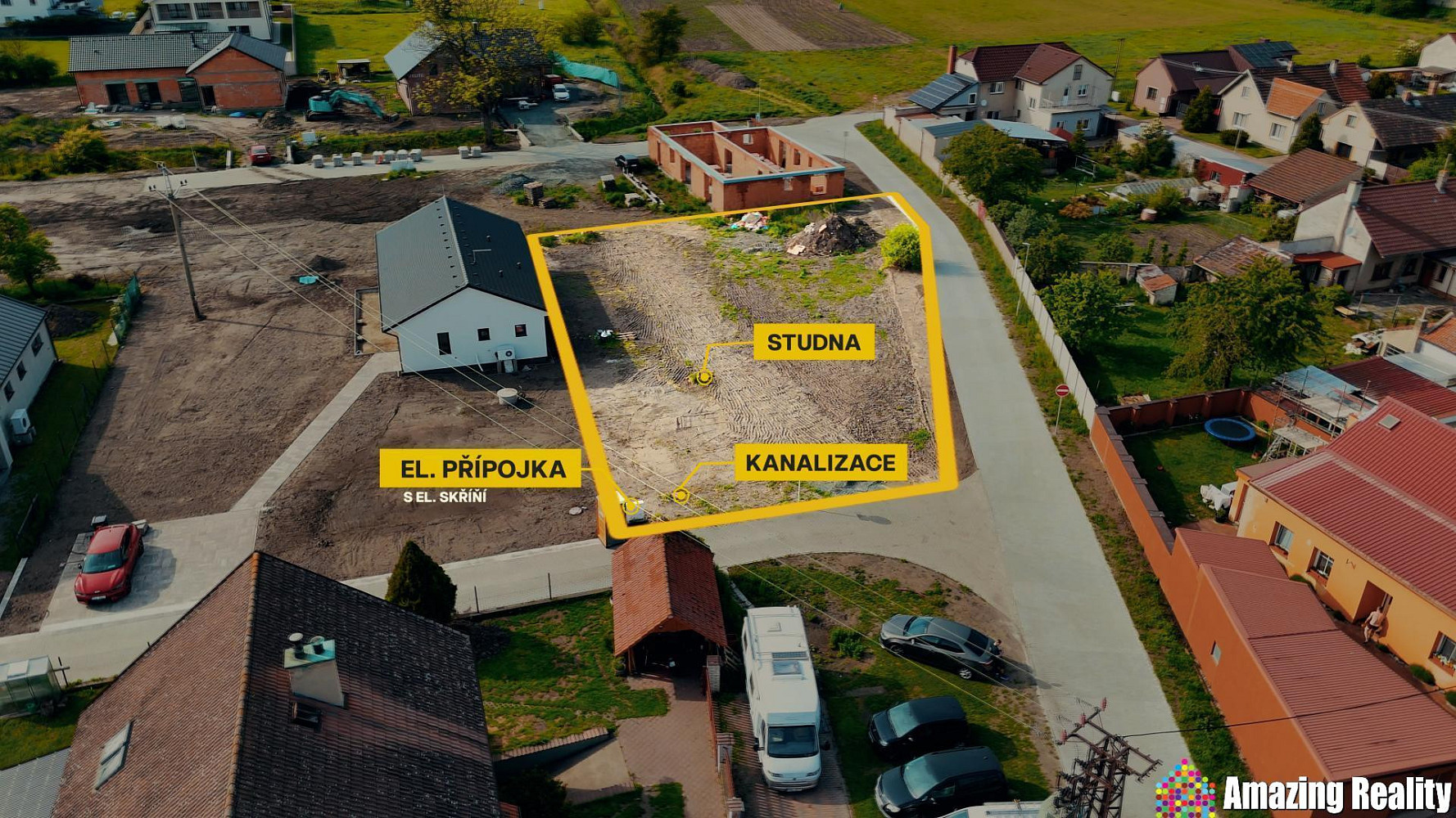 Prodej stavebního pozemku 1 067 m² – fotografie 3