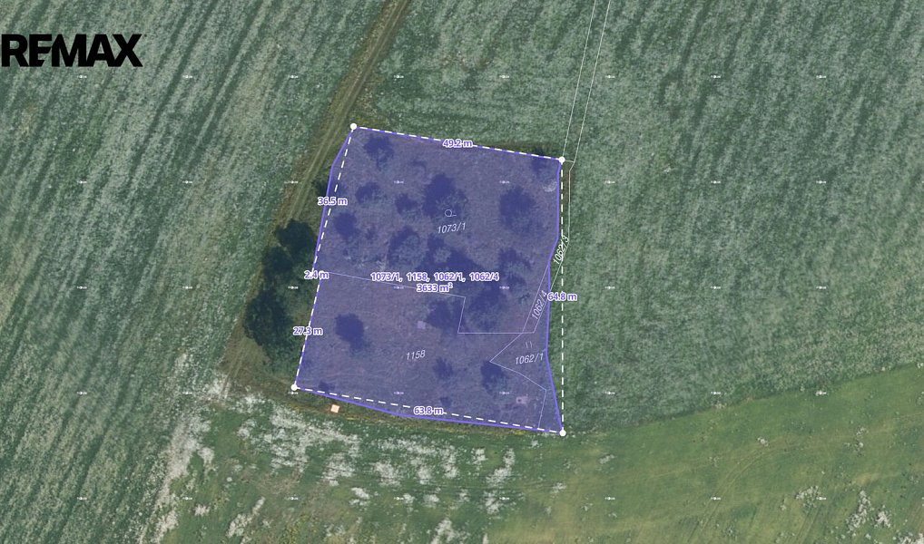 Prodej stavebního pozemku 3 633 m², Ošelín – náhled fotky 21