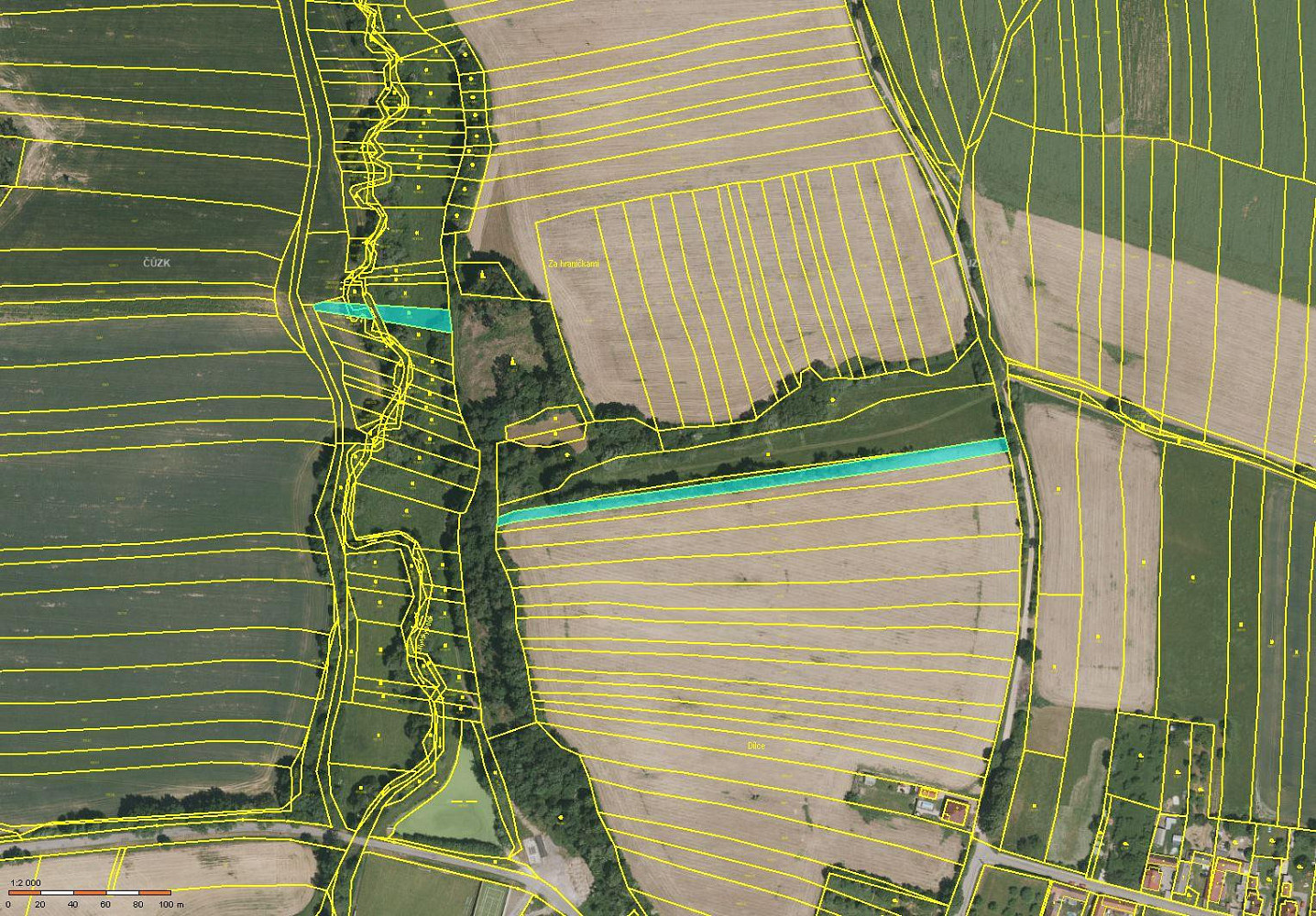 Prodej pole 5 480 m² – fotografie 2