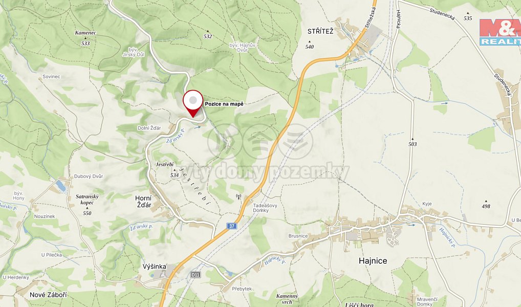 Prodej louky 2 160 m², Hajnice – náhled fotky 6