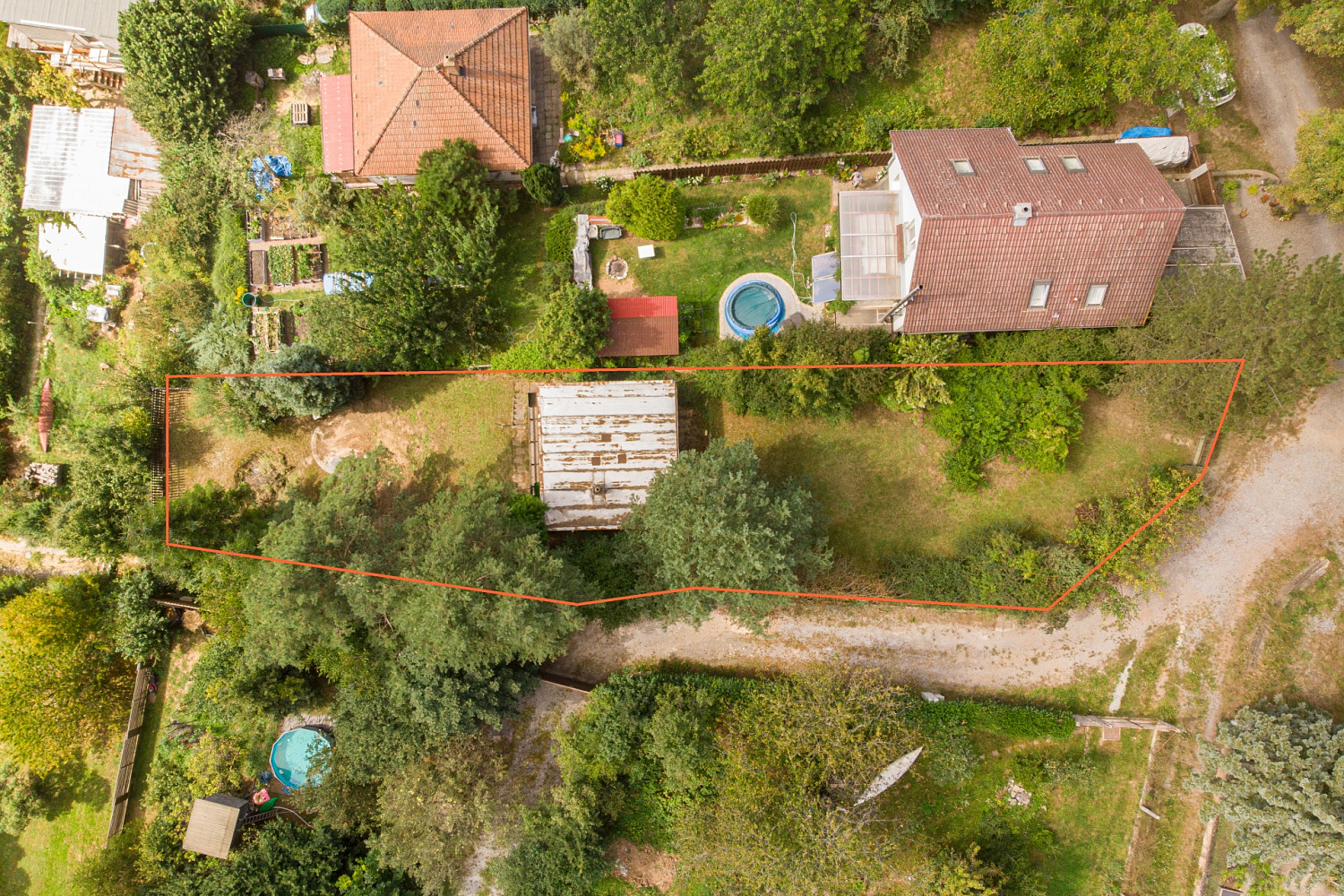 Prodej stavebního pozemku 644 m², Chudčice