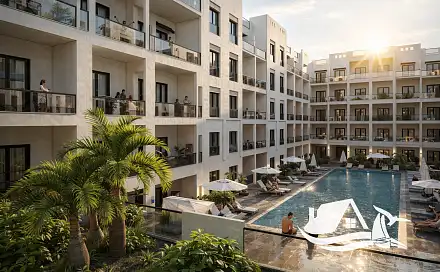 Prodej bytu 1+kk 35 m², Hurghada, Egypt