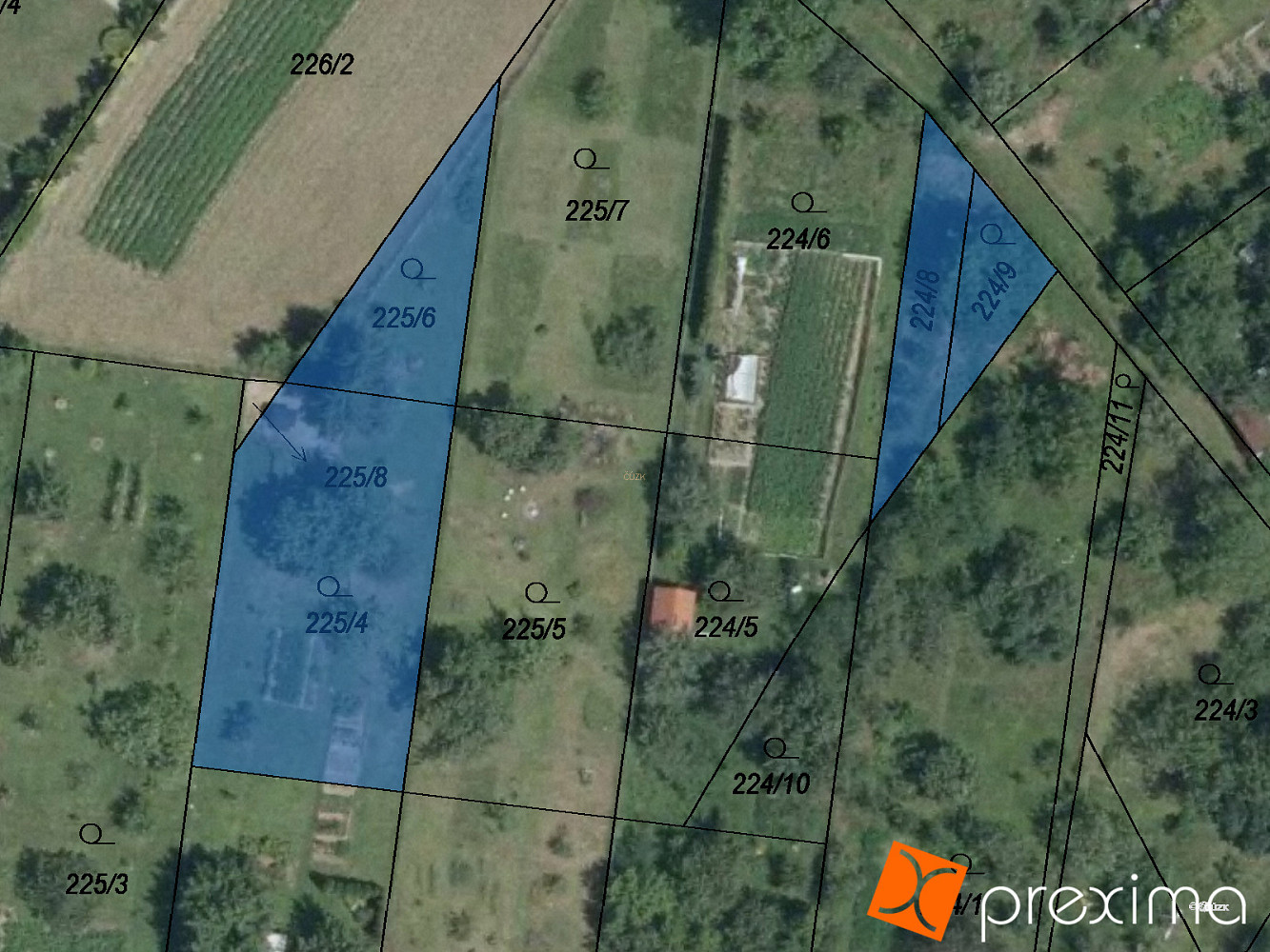 Prodej stavebního pozemku 826 m²