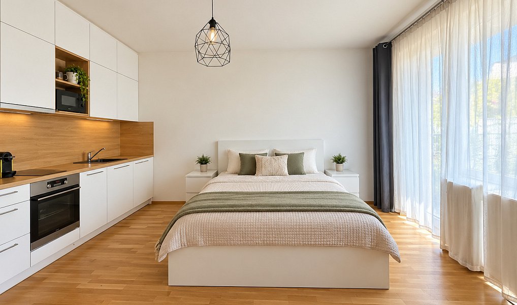 Pronájem bytu 1+kk 31 m², Praha – náhled fotky 2