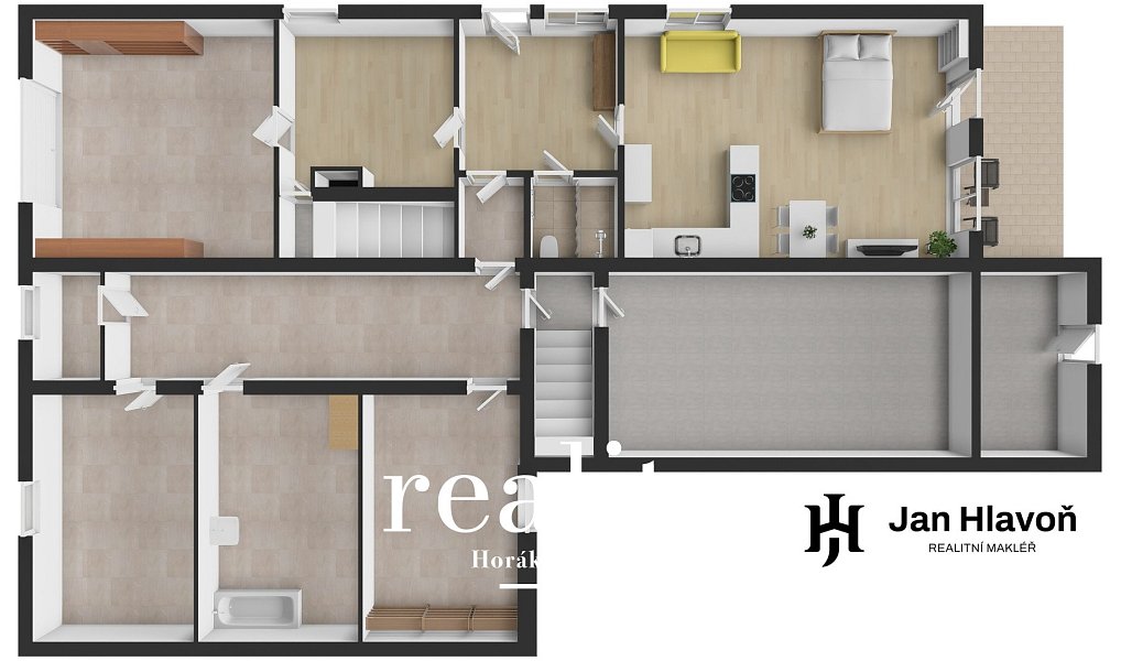 Prodej domu 292 m² s pozemkem 744 m², Práče – náhled fotky 44