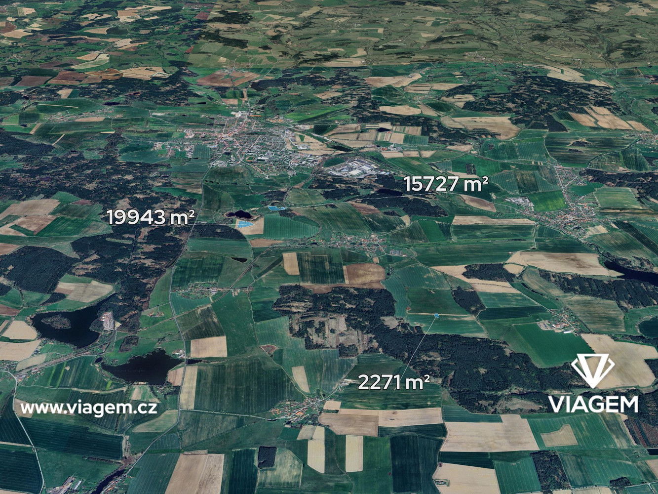 Prodej pole 6 968 m²