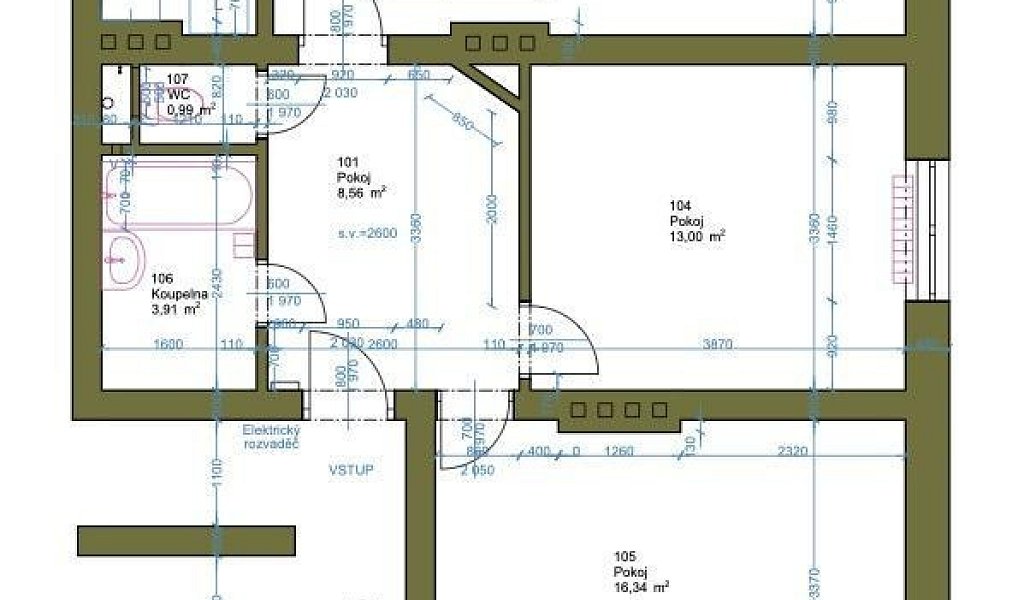 Prodej bytu 3+1 71 m², Klecany – náhled fotky 3