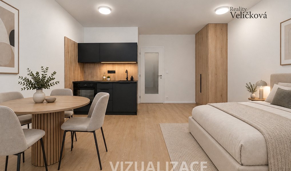Prodej bytu 1+kk 30 m², Hradec Králové – náhled fotky 2