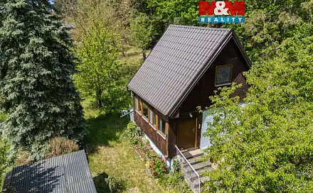Prodej chaty/chalupy 34 m² s pozemkem 1 397 m², V Podlesí, Chrást, okres Plzeň-město