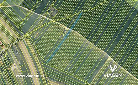 Prodej pole 527 m², Popovice, okres Uherské Hradiště