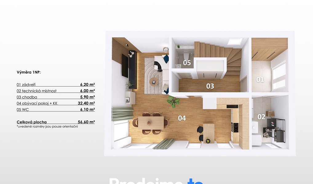 Prodej domu 104 m² s pozemkem 278 m², Jenštejn – náhled fotky 9