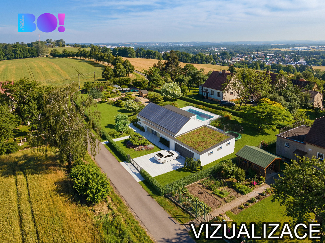 Prodej stavebního pozemku 1 876 m² – fotografie 3