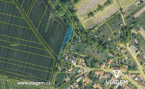 Prodej zahrady 977 m², Vrbka, okres Kroměříž