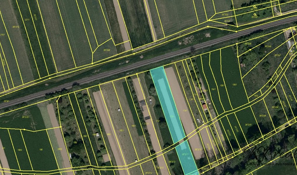Prodej zahrady 1 297 m², Záhorovice – náhled fotky 6