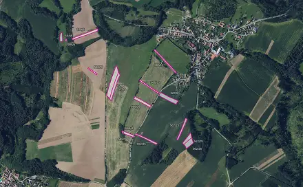 Prodej pole 9 268 m², Žernovník, okres Blansko