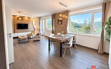 Pronájem bytu 3+kk 67 m², Špindlerův Mlýn - Bedřichov, okres Trutnov