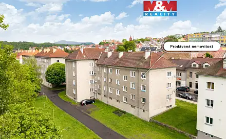 Prodej bytu 2+1 56 m², 5. května, Bílina - Újezdské Předměstí, okres Teplice