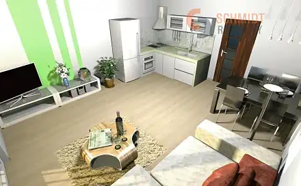Pronájem bytu 2+kk 50 m²