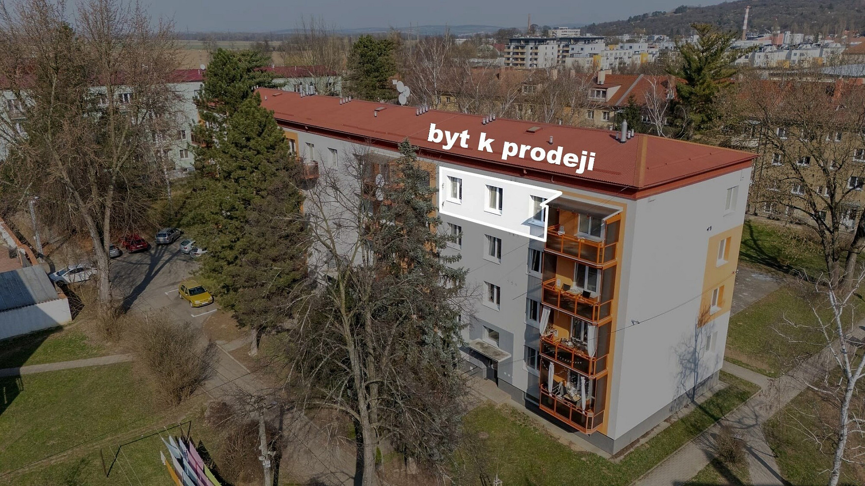 Prodej bytu 2+1 57 m²