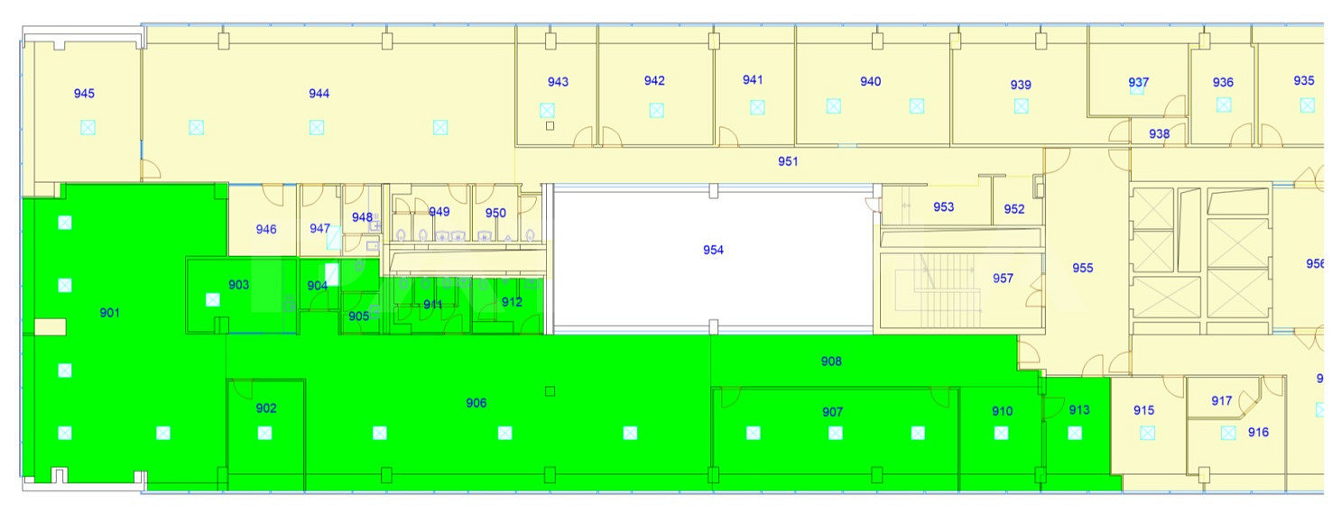 Pronájem kanceláře 419 m² – fotografie 3