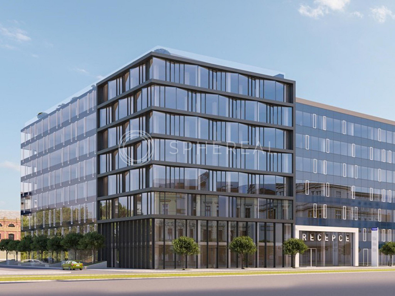 Pronájem kanceláře 1 360 m²