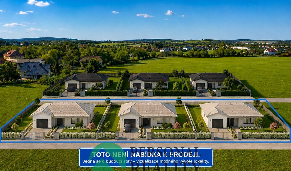 Prodej stavebního pozemku 1 030 m², Příbram – náhled fotky 3