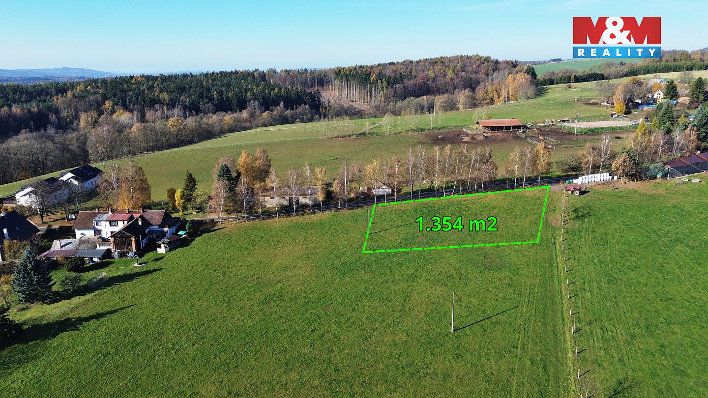 Prodej stavebního pozemku 1 354 m² – fotografie 2