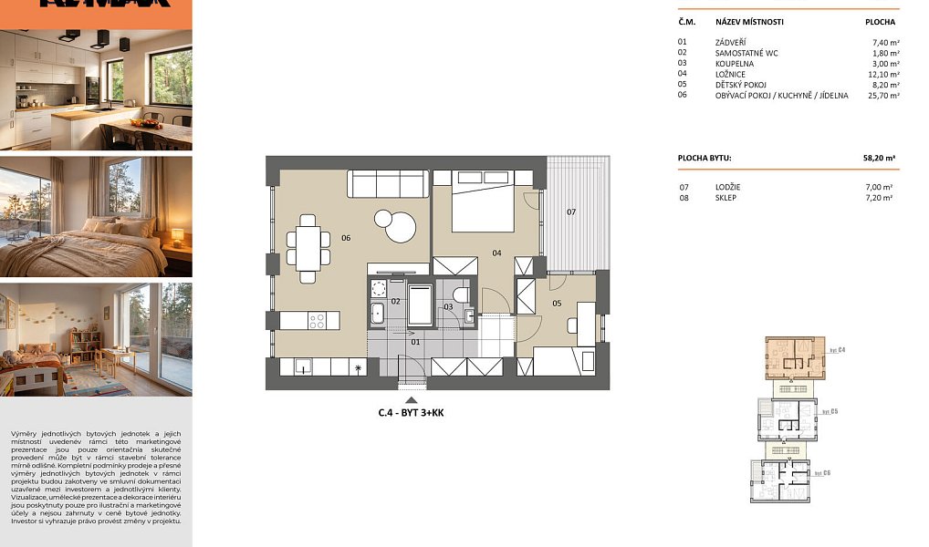 Prodej bytu 3+kk 60 m², Jistebník – náhled fotky 13