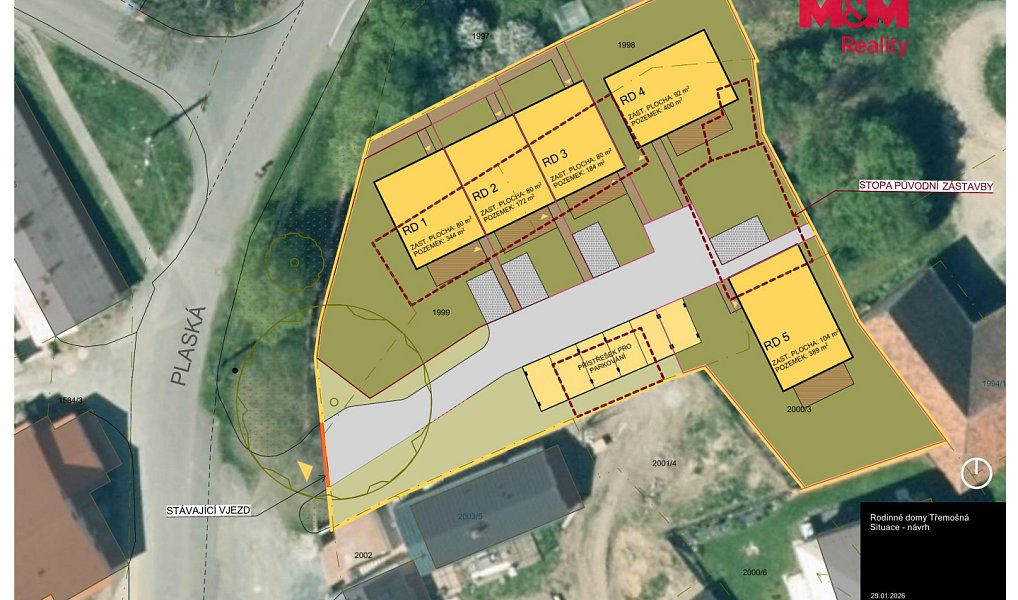 Prodej stavebního pozemku 2 042 m², Třemošná – náhled fotky 6