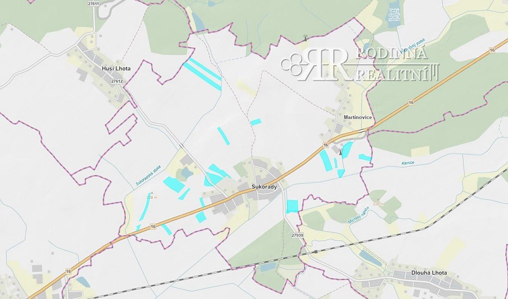 Prodej pole 166 614 m², Sukorady – náhled fotky 3